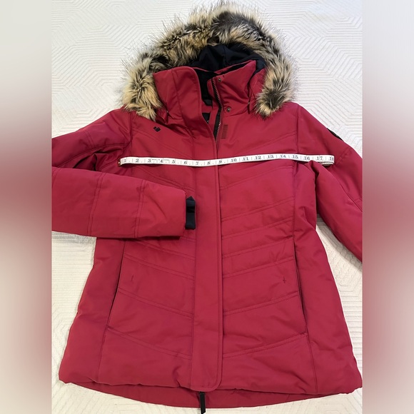 Obermeyer Tuscany II Insulated Jacket, Cranberry, Sz 4 - Picture 13 of 16